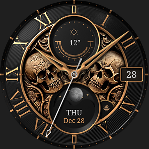 S4U Mystique – Gold watch face