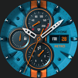 S4U RC ONE – Retro watch face