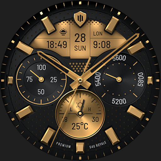 S4U Royale – hybrid watch face