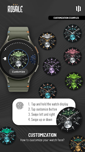 S4U Royale – hybrid watch face