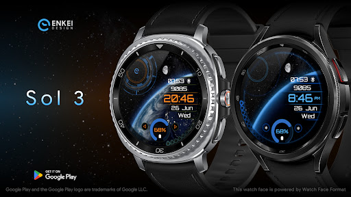 Sol 3 – animated watch face