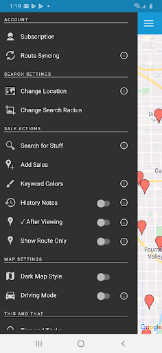Yard Sale Treasure Map