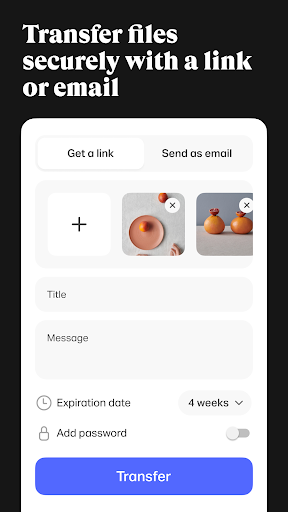 WeTransfer : File Transfer