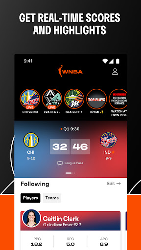 WNBA – Live Games & Scores