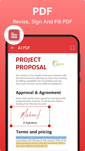 Office App-Edit Word, PDF file