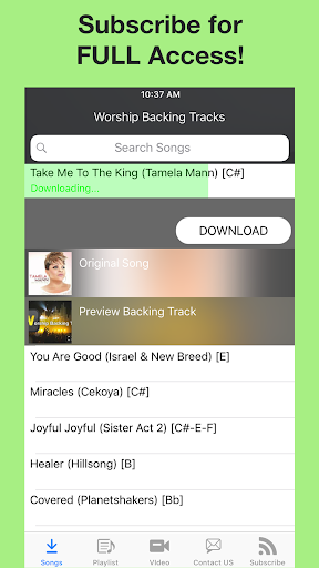Worship Backing Tracks
