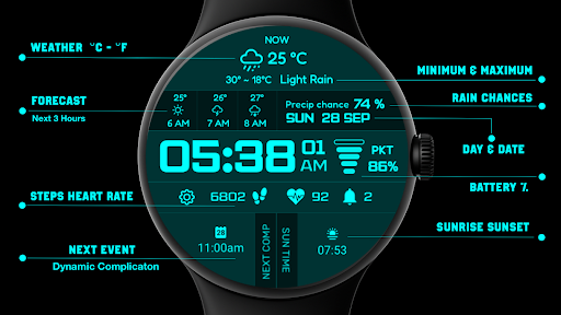 Sci-Fi Max Watch Face