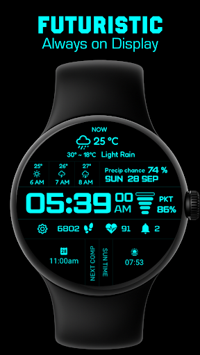 Sci-Fi Max Watch Face