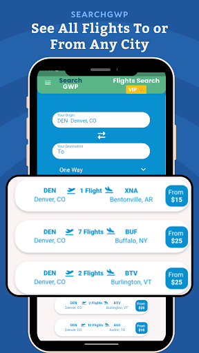 SearchGWP Go Wild Pass Flights