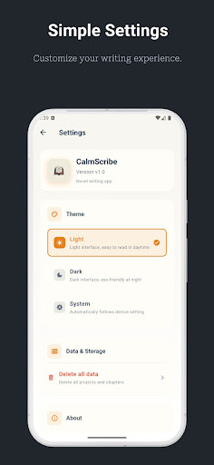 CalmScribe – Write in Peace