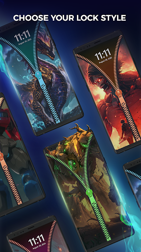 Zip Lock Screen & Wallpapers