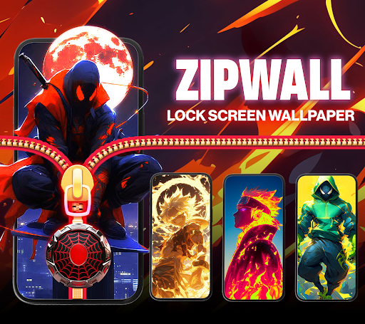 ZipWall : Zipper Lock Screen