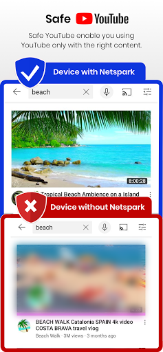 Netspark Real-time filter