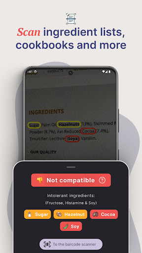 InTolerApp: Histamine & FODMAP