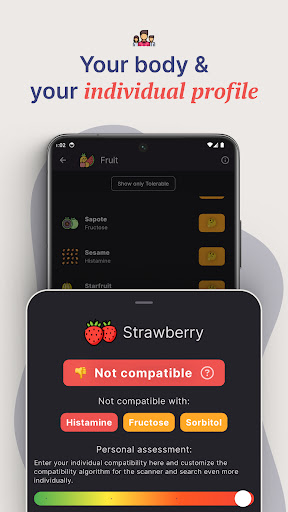InTolerApp: Histamine & FODMAP