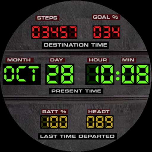 Back to the Future WatchFace