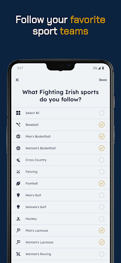 Fighting Irish Mobile