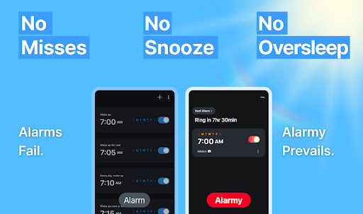 Alarmy – Alarm Clock & Sleep