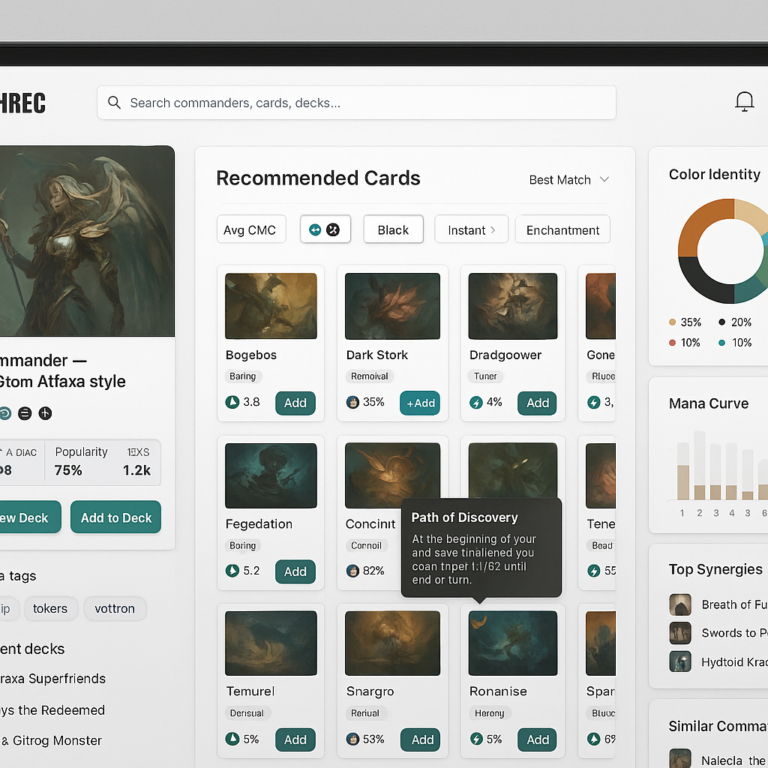 EDHREC: Ultimate Commander Deck Building Resource Guide for MTG Players