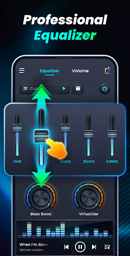 Volume Bass Booster, Equalizer