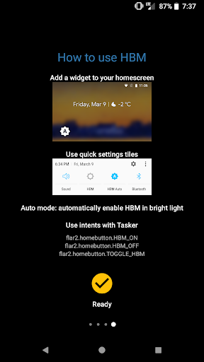 High Brightness Mode