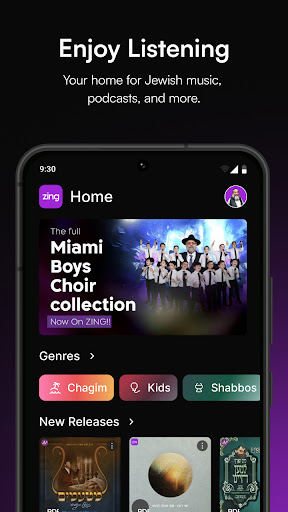 Zing – Jewish Music Streaming