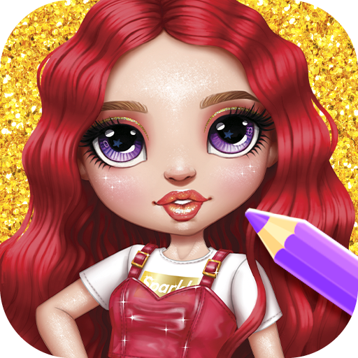 Rainbow High: Coloring Games