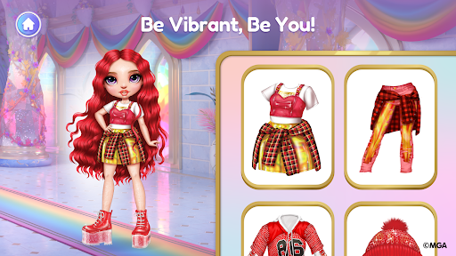 Rainbow High: Coloring Games