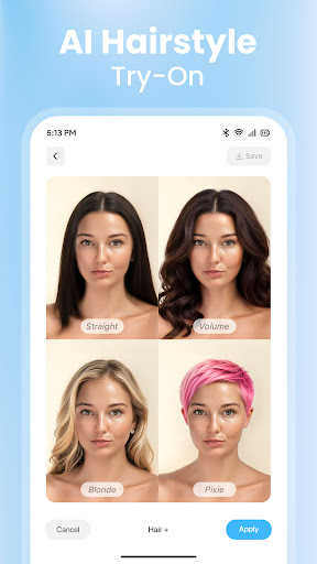 Hair Styler App – AI Hairstyle