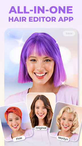 HairApp: Hair Styler App, Bald