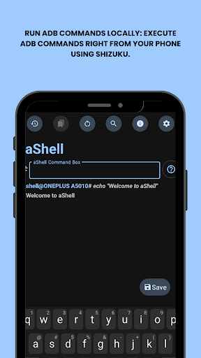 aShell – Your Local ADB Shell