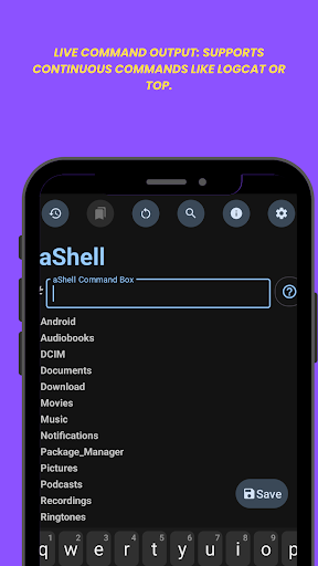 aShell – Your Local ADB Shell