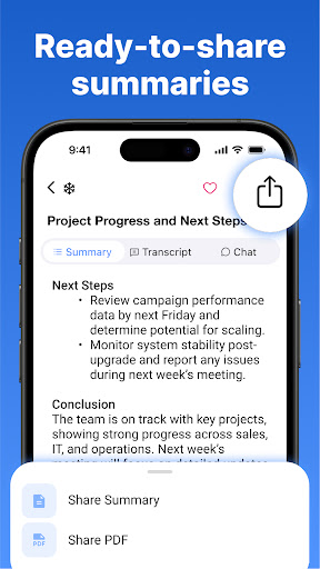 Summary – AI Note Taker