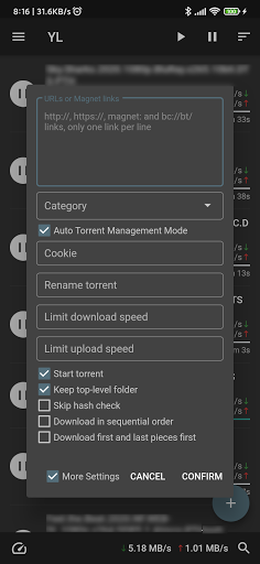 qBittorrent Remote