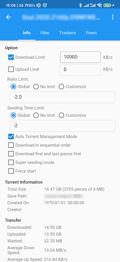 qBittorrent Remote