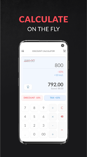 Discount and tax percentage ca