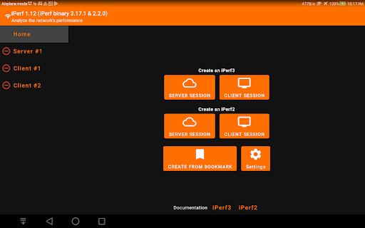 iperf for TV – iperf3 measure