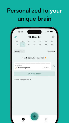 neurolist꞉ AI Planner for ADHD