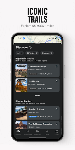 onX Backcountry Trail Maps GPS
