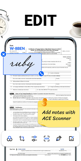 ACE Scanner – PDF Scanner App