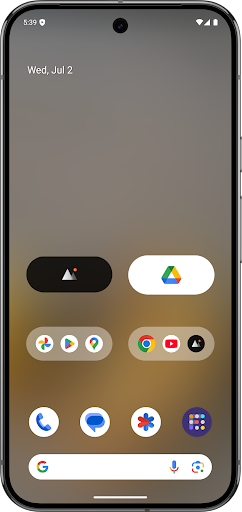 Folder Widget – Large Folders