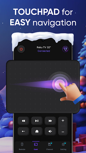 TV Remote Control for Roku TV