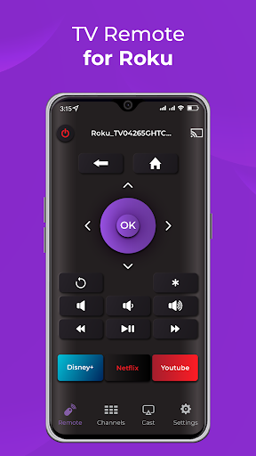 Remote Control for RokuTV