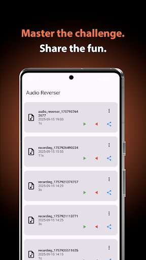 Reverse Audio: Reverse Singing