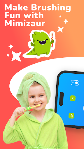 Mimizaur: Tooth Brushing Timer