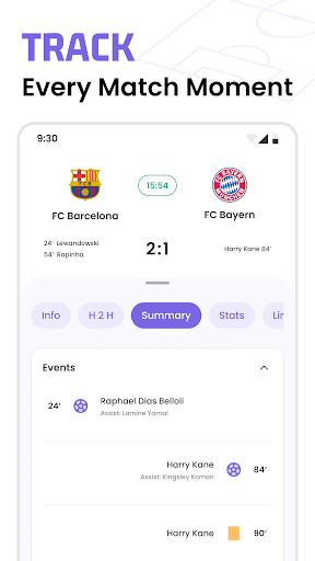 Soccer Live Scores: SnapGoal