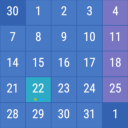 Calendar Widget KEY