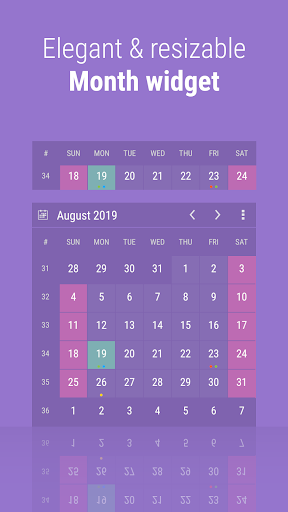 Calendar Widget KEY