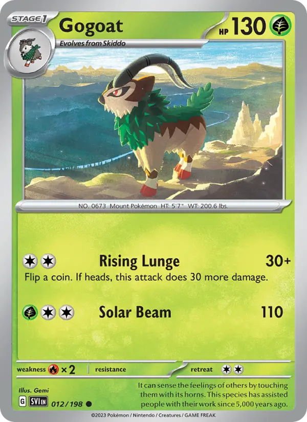 Gogoat – Scarlet & Violet