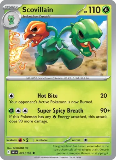 Scovillain – Scarlet & Violet